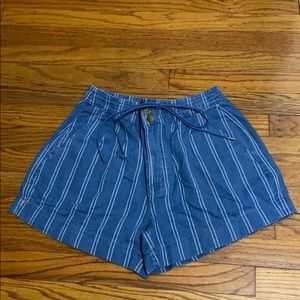 AMERICAN EAGLE Striped Shorts SIZE 0